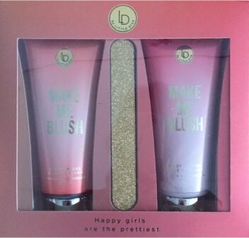 Make me Blush giftset; happy girls are the prettiest