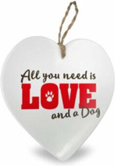 Hartje All you need is love and a dog