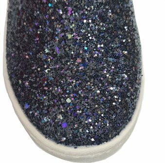 SPROX DONKER BLAUWE KINDERSCHOENEN MET GLITTERS