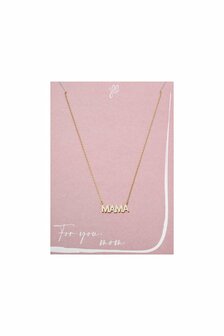 Ketting For You Mom Goud Koper