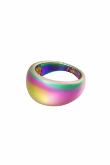 Ring - holografisch - Multi - Stainless Steel