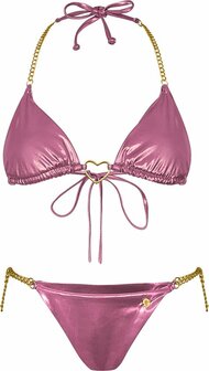 Bikini metallic - Pink