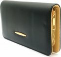 Black wallet - Zwarte portemonnee pu