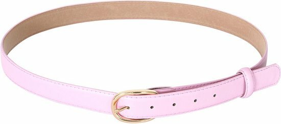 PU lederen riem Roze